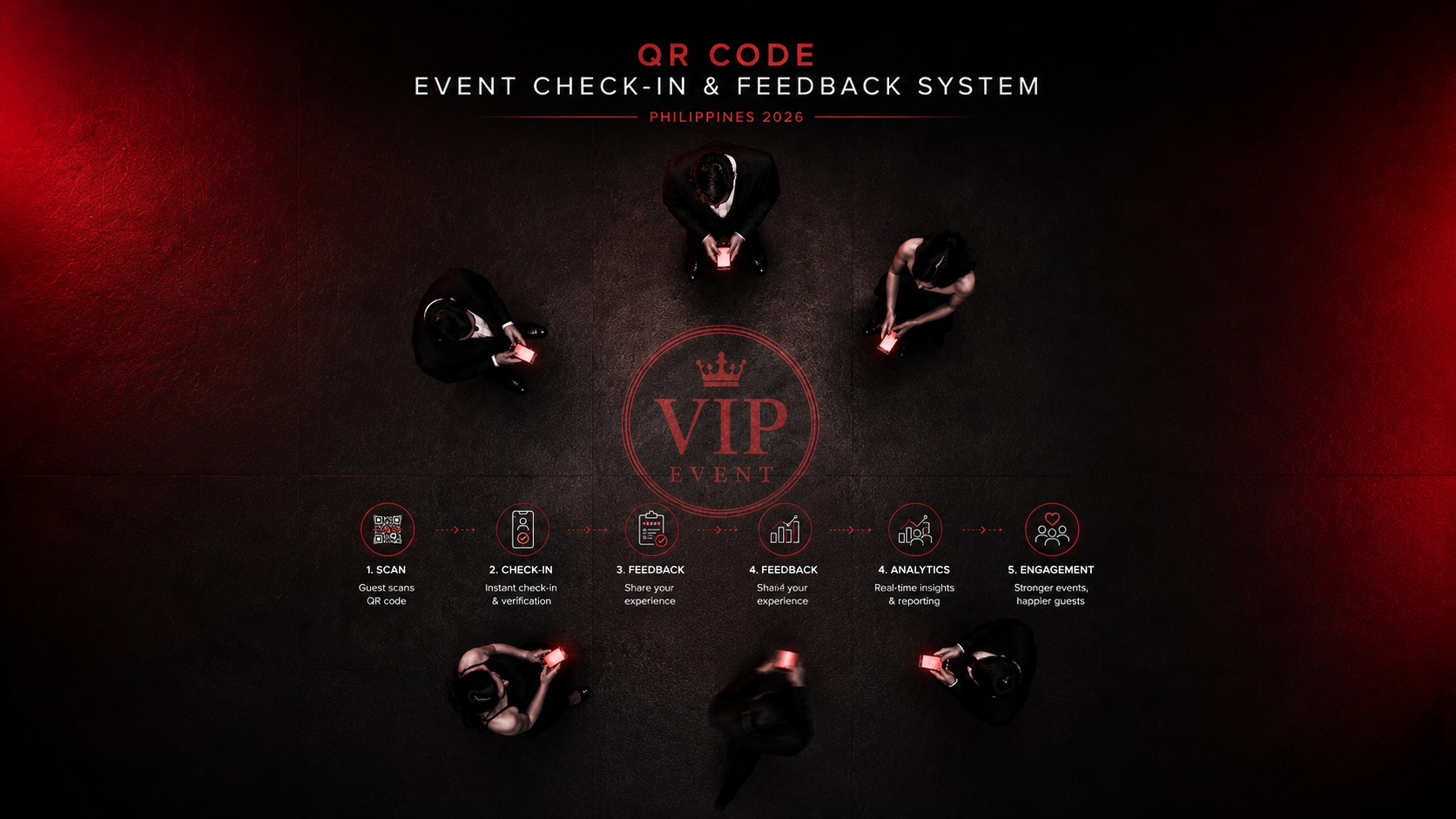 QR code event check-in Philippines