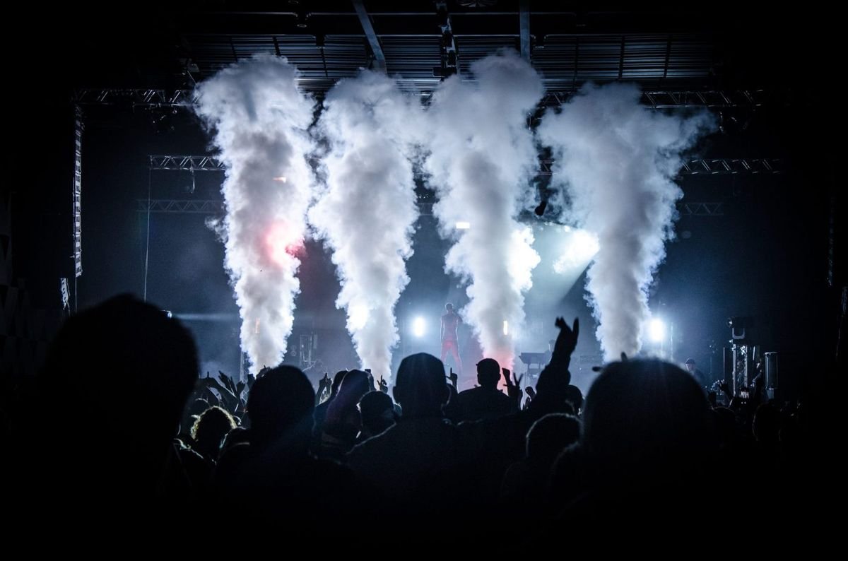 CO2 jet (cryo jet) at an event
